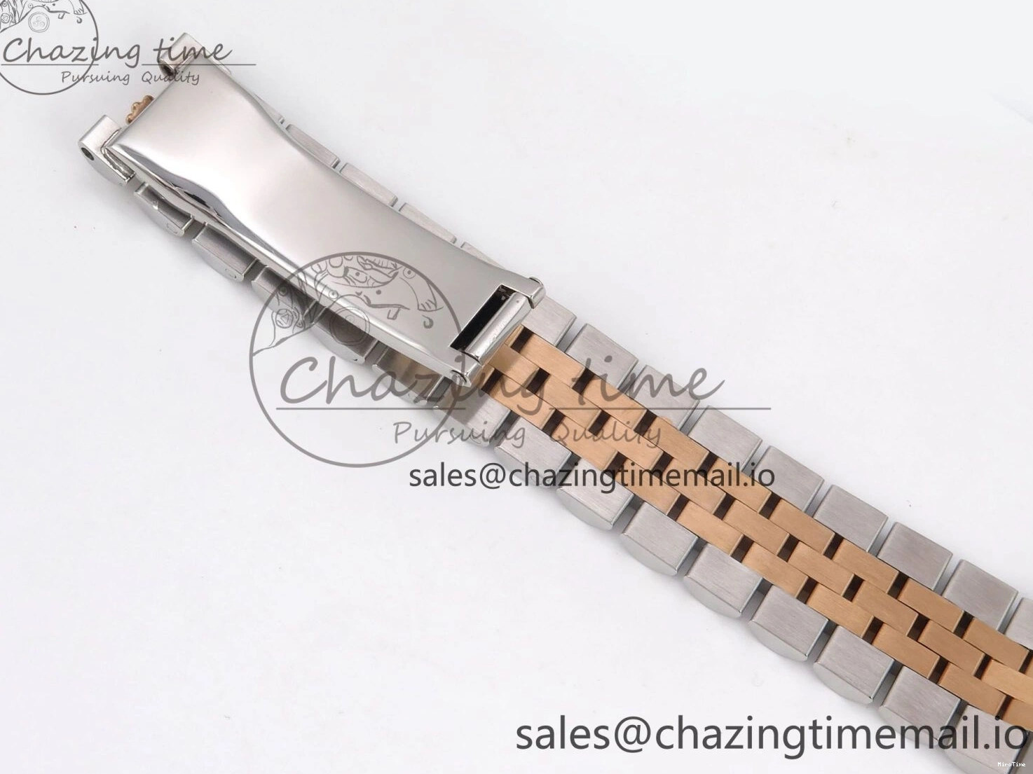 MiroTime 0401 Popular DateJust 31 278271 SS RG GMF 1:1 Best Edition 904L Steel Gray Roman Diamonds Dial on Jubilee Bracelet A 1165